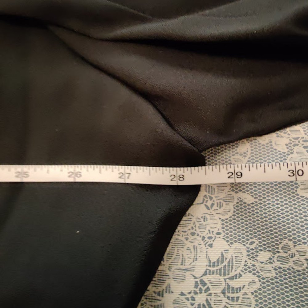 *NEW* Vintage Decade Designs 2-Pc Suit, pull on Pants, Black & White, Size 26W - Picture 9 of 16